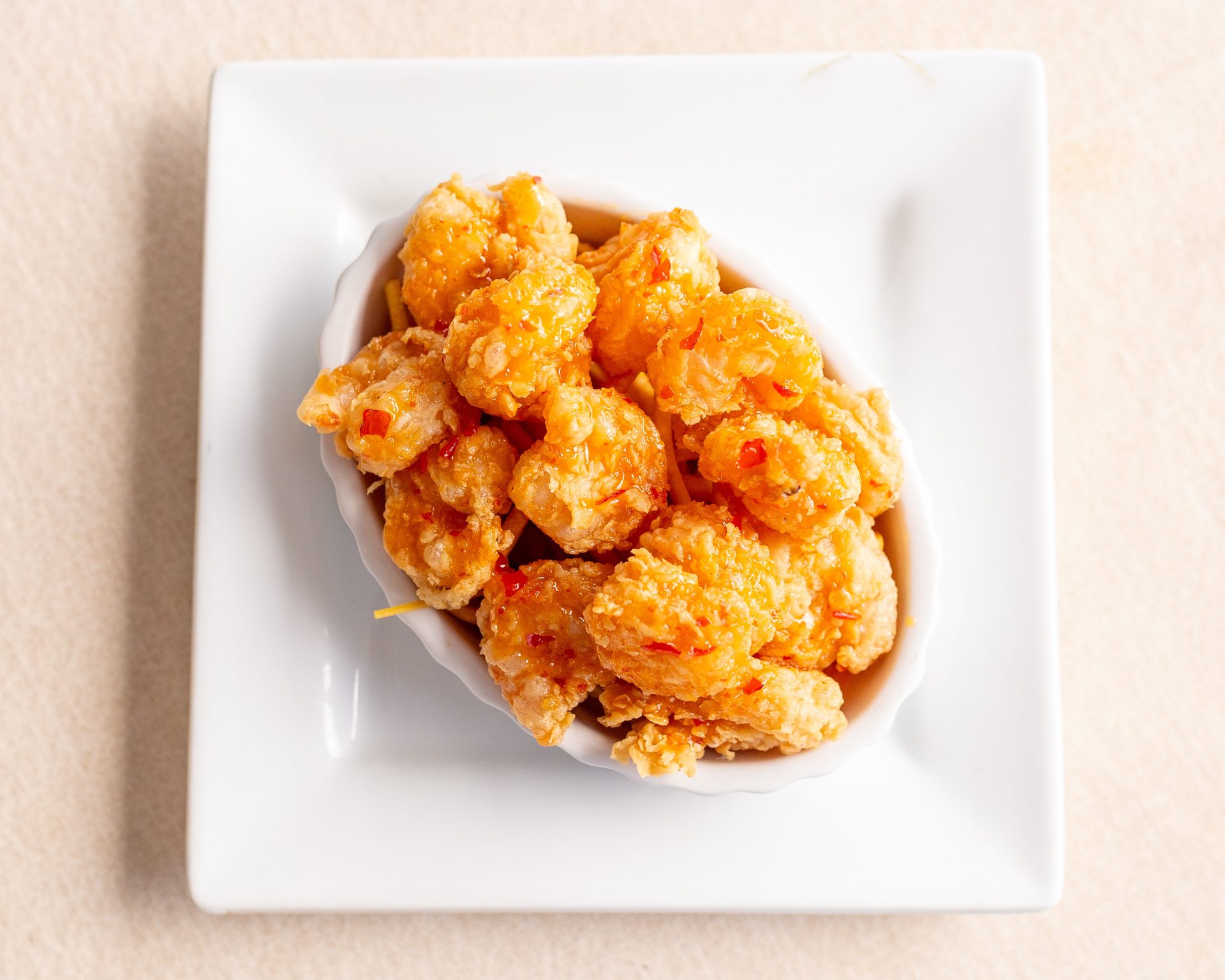 The blue crab rangoon