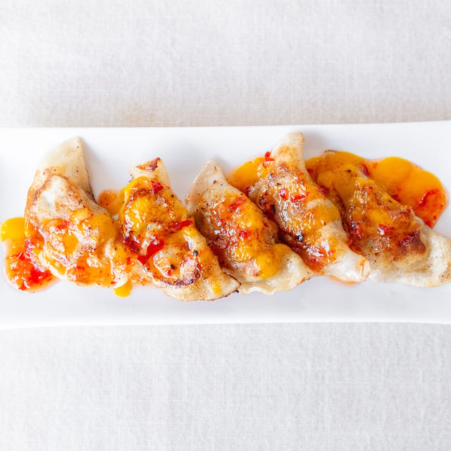 Shrimp Pot Stickers.